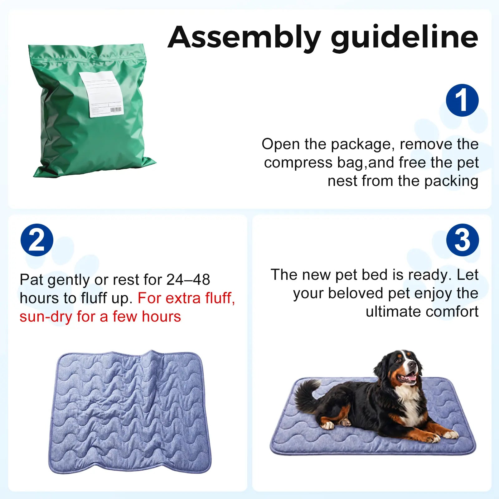 Large Chill Mat — Instant Cooling Pad for Dogs, No Ice or Electricity Needed